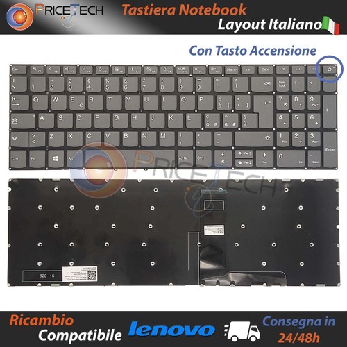 Tastiera italiana grigia - , per